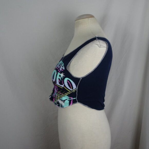AC DC Blow Up Your Video Crop Top Size XS - Picture 4 of 9
